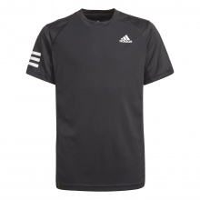 adidas Tennis-Tshirt Club 3-Streifen #22 schwarz Jungen